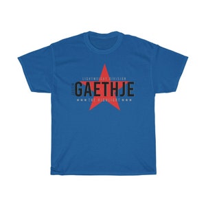 Justin Gaethje The Highlight Graphic Fighter Wear Unisex T-Shirt Royal