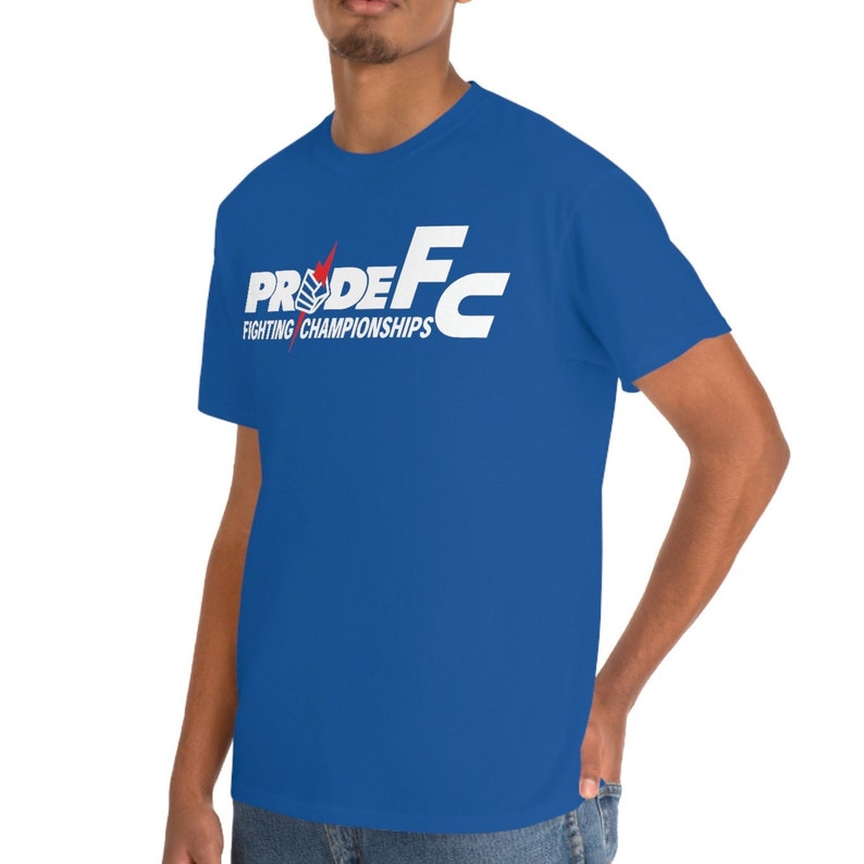 Pride Fighting Championship Classic Graphic MMA Fans Unisex Royal