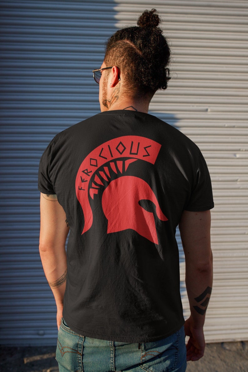 Team Ferocious Logo Graphic Fighter Wear George Kambosos Jr Front & Back Unisex T-Shirt image 1