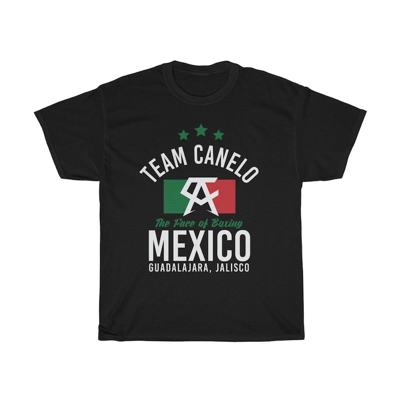 Team Canelo Mexico Boxing Legend Graphic Unisex T-Shirt image 3