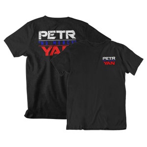 Petr Yan No Mercy Front & Back Graphic MMA Fighter Wear Unisex T-Shirt image 3