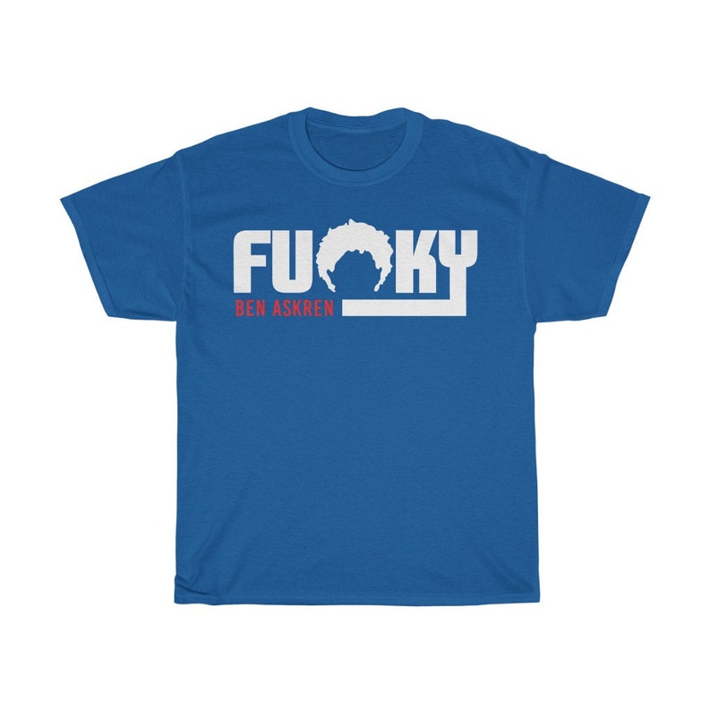 Funky Ben Askren Classic Graphic Unisex T-Shirt Royal Blue