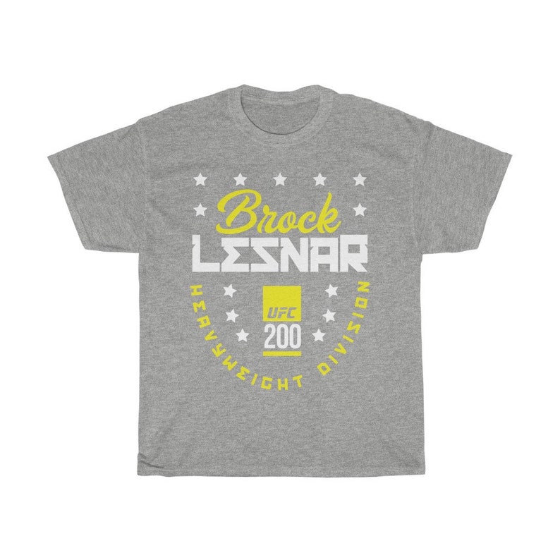 Brock Lesnar MMA Graphic Fighter Wear Unisex T-Shirt image 4