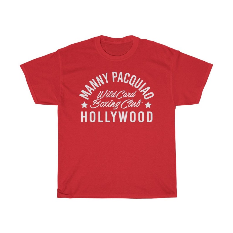 Manny Pacquiao Wild Card Boksen Hollywood Unisex T-Shirt afbeelding 6