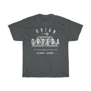 Brian Ortega T-City Jiu Jitsu Fighter Wear Unisex T-Shirt image 3