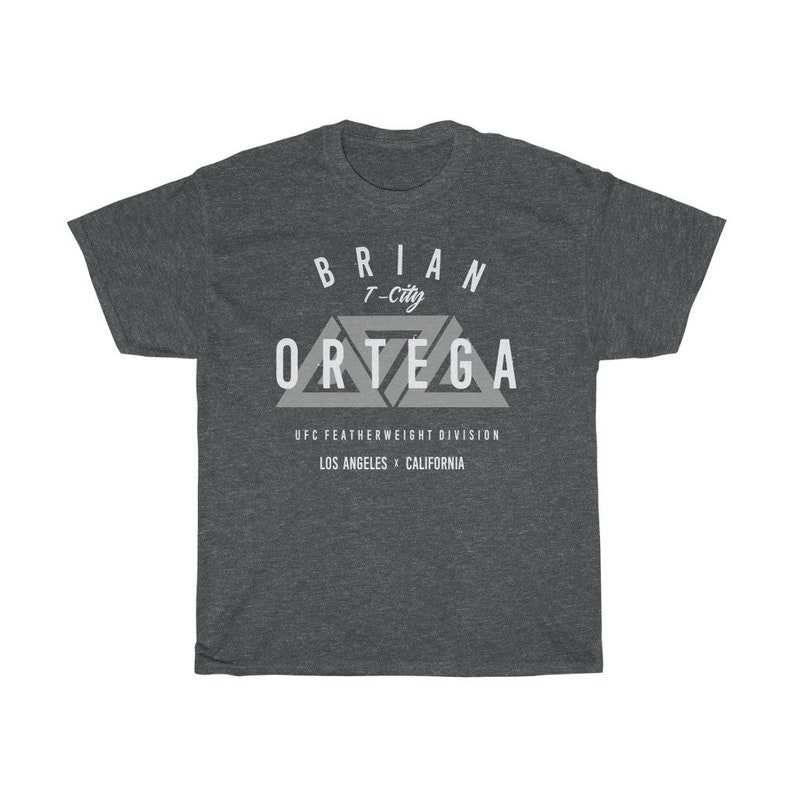 Brian Ortega T-City Jiu Jitsu Fighter Wear Unisex T-Shirt image 3