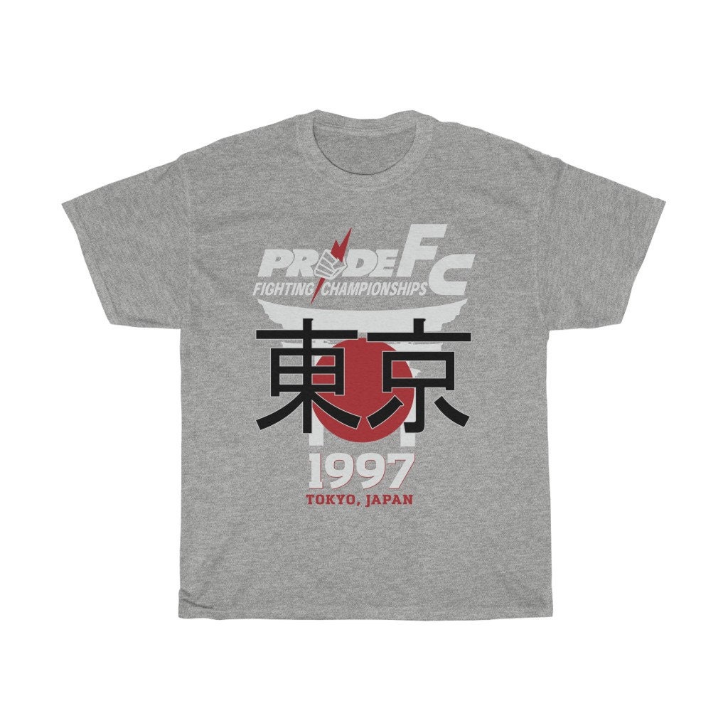 Pride FC Tokyo Japan Classic Graphic MMA Unisex T-shirt - Etsy