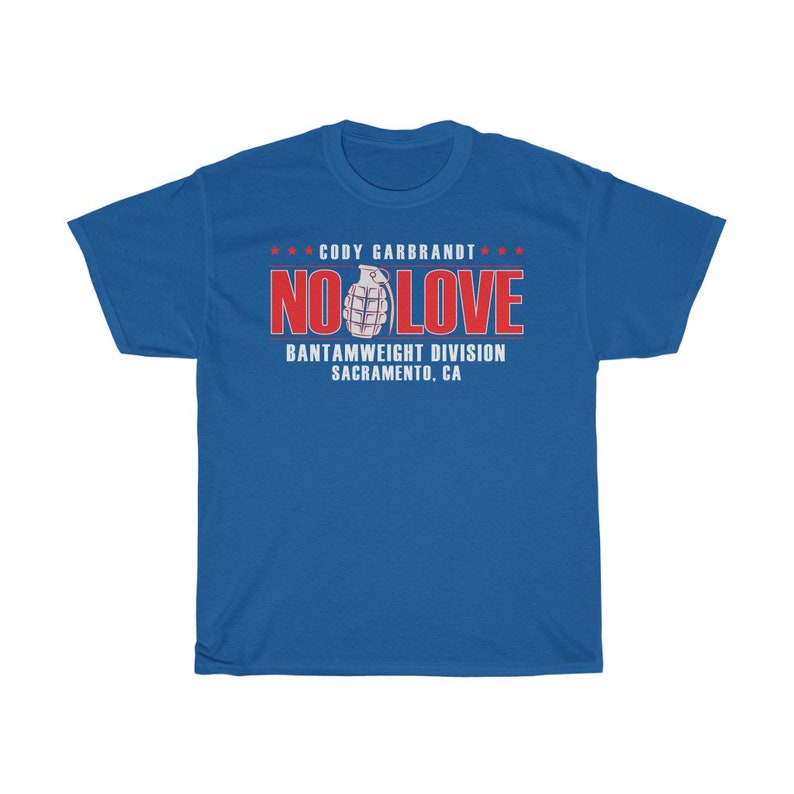Cody No Love Garbrandt Classic Graphic Unisex T-Shirt Royal