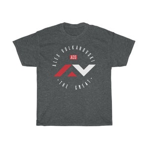 The Great Alexander Volkanovski Graphic Fighter Wear Unisex T-Shirt Dark Heather