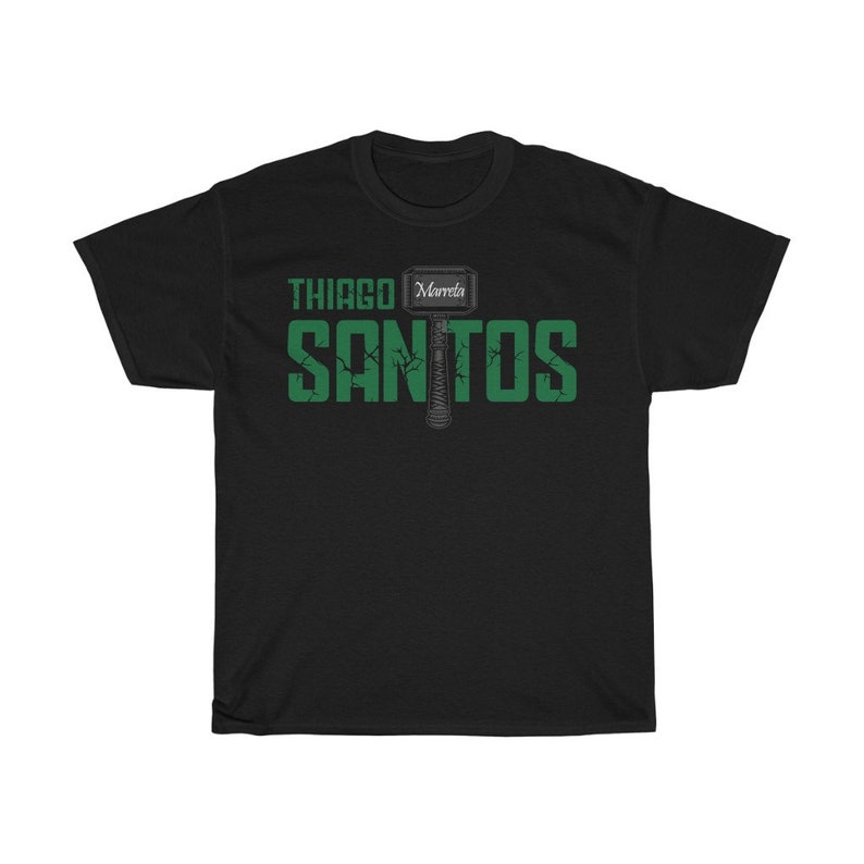 Thiago Marreta Santos Fighter Wear Unisex T-Shirt zdjęcie 4