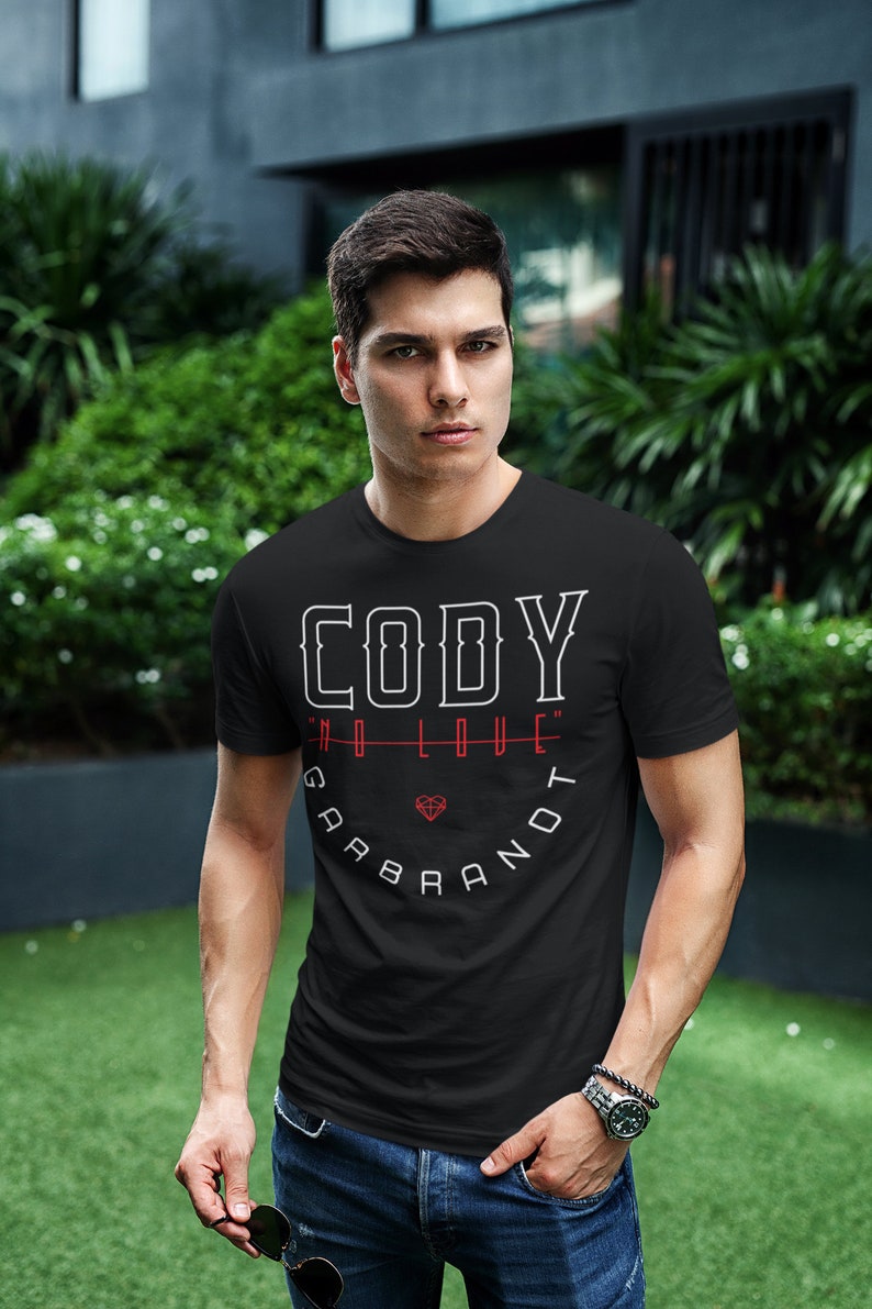 Cody Garbrandt No Love Graphic Fighter Wear Unisex T-Shirt image 1