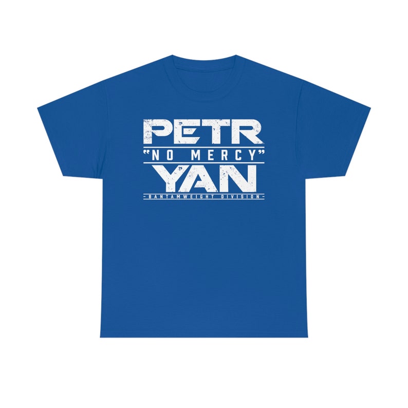 Petr No Mercy Yan Graphic MMA Fighter Wear Unisex T-Shirt image 5