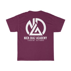 Nick Diaz Jiu Jitsu Front & Back Graphic Logo Unisex T-Shirt image 8