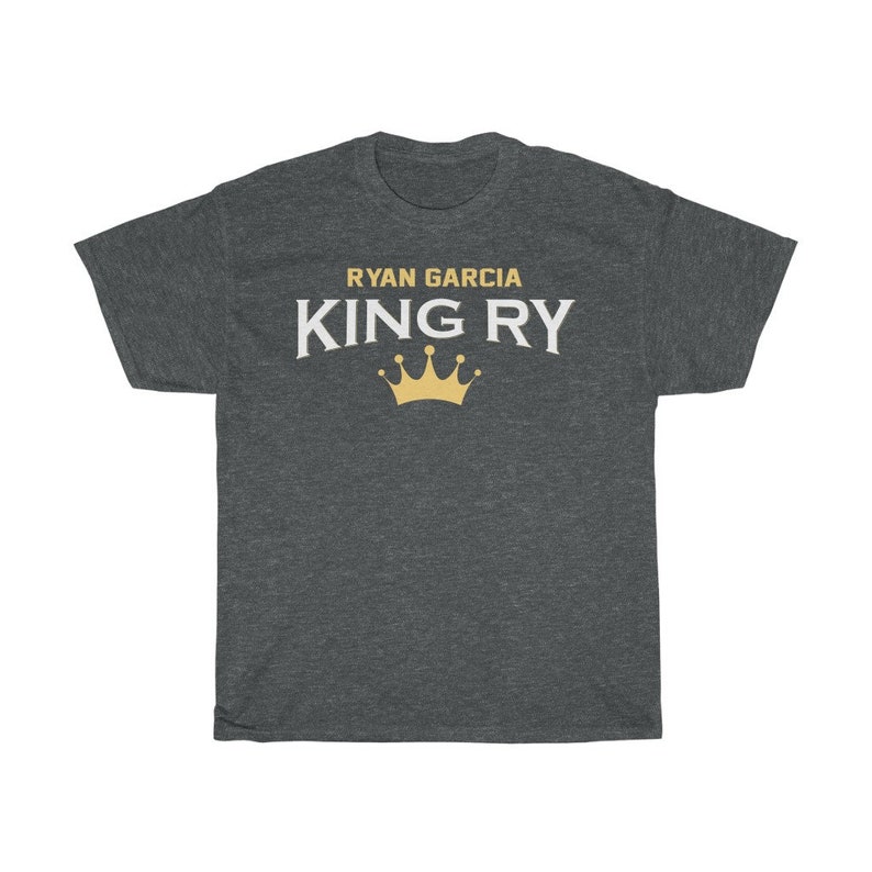 King Ryan Garcia Boxing Fighter Wear Unisex T-Shirt Dark Heather