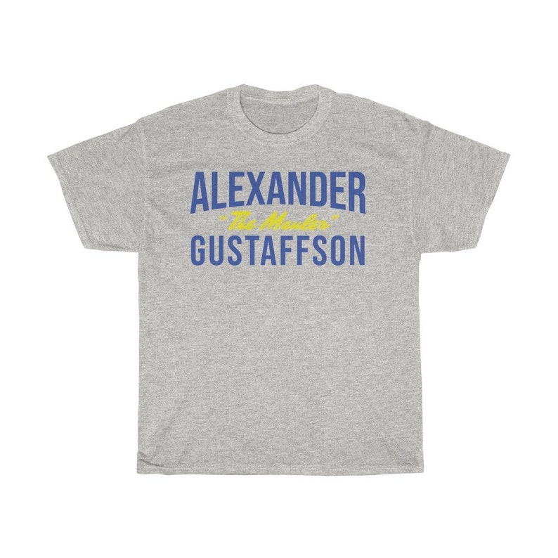 Alexander Gustafsson The Mauler Graphic Fighter Wear Unisex T-Shirt image 5