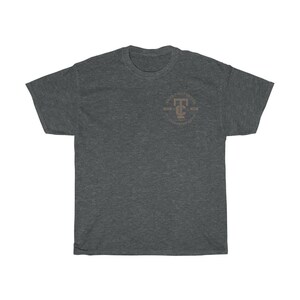 Brian T-City Ortega Graphic Front & Back Unisex T-Shirt Dark Heather