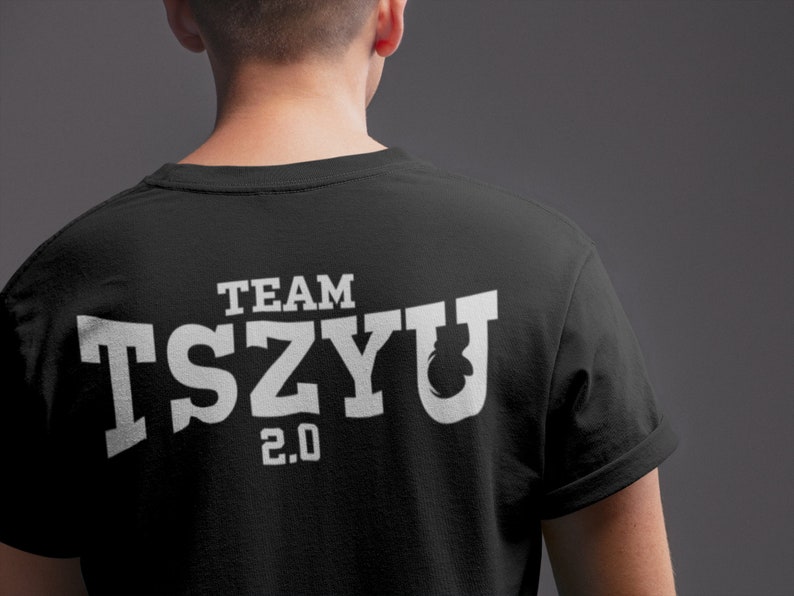 Team Tszyu Boxing Club Front & Back Graphic Fighter Wear Unisex T-Shirt image 3