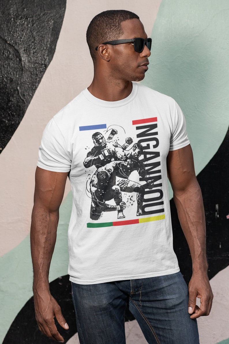 Francis Ngannou The Predator Fighter Wear Unisex T-Shirt image 1