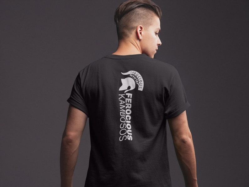 George Kambosos Jr Team Ferocious Kambosos Logo Front & Back Unisex T-Shirt image 1