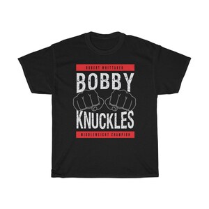 Robert Whittaker Bobby Knuckles Fighter Wear Unisex T-Shirt image 3