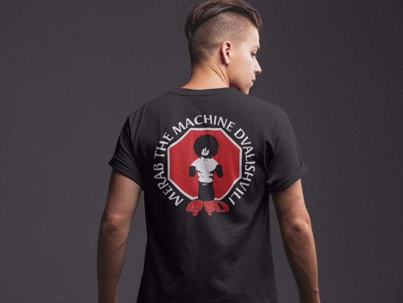 Merab Dvalishvili The Machine Graphic Fighter Wear Unisex T-Shirt image 2