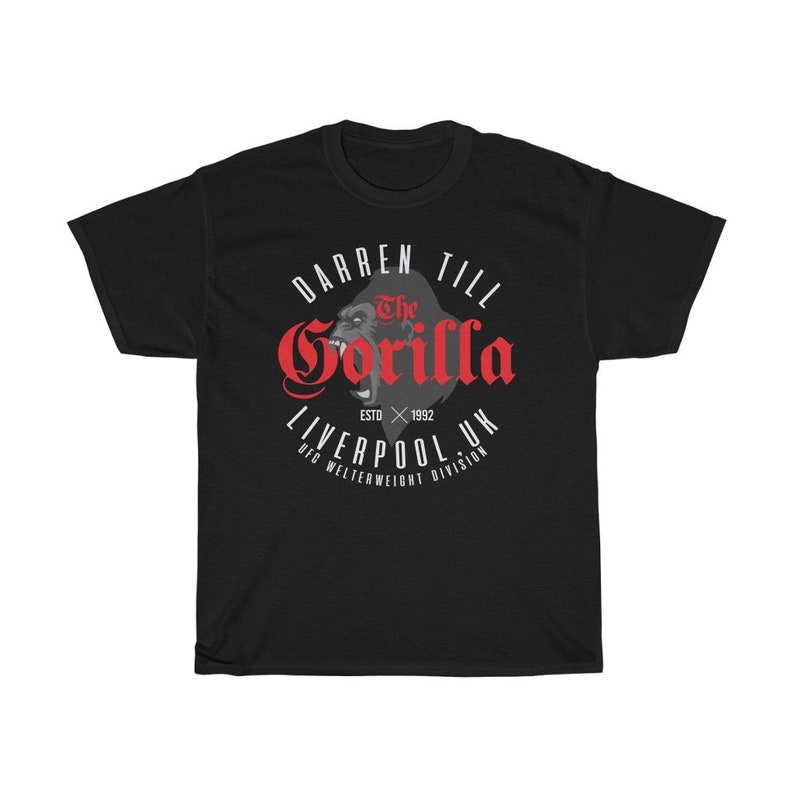 Darren Till The Gorilla Graphic Fighter Wear Unisex T-Shirt image 3