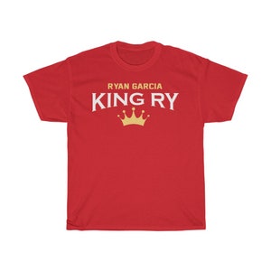 King Ryan Garcia Boxing Fighter Wear Unisex T-Shirt Red