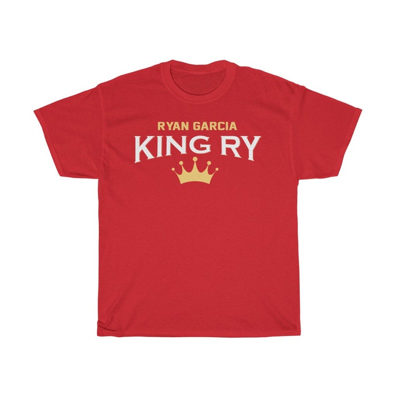 King Ryan Garcia Boxing Fighter Wear Unisex T-Shirt Red