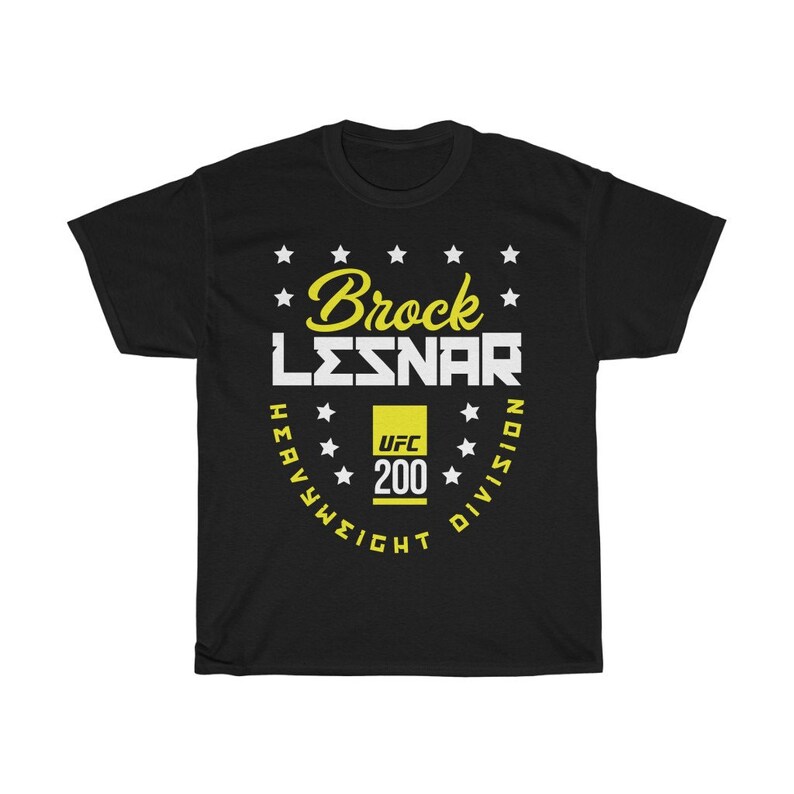 Brock Lesnar MMA Graphic Fighter Wear Unisex T-Shirt image 3