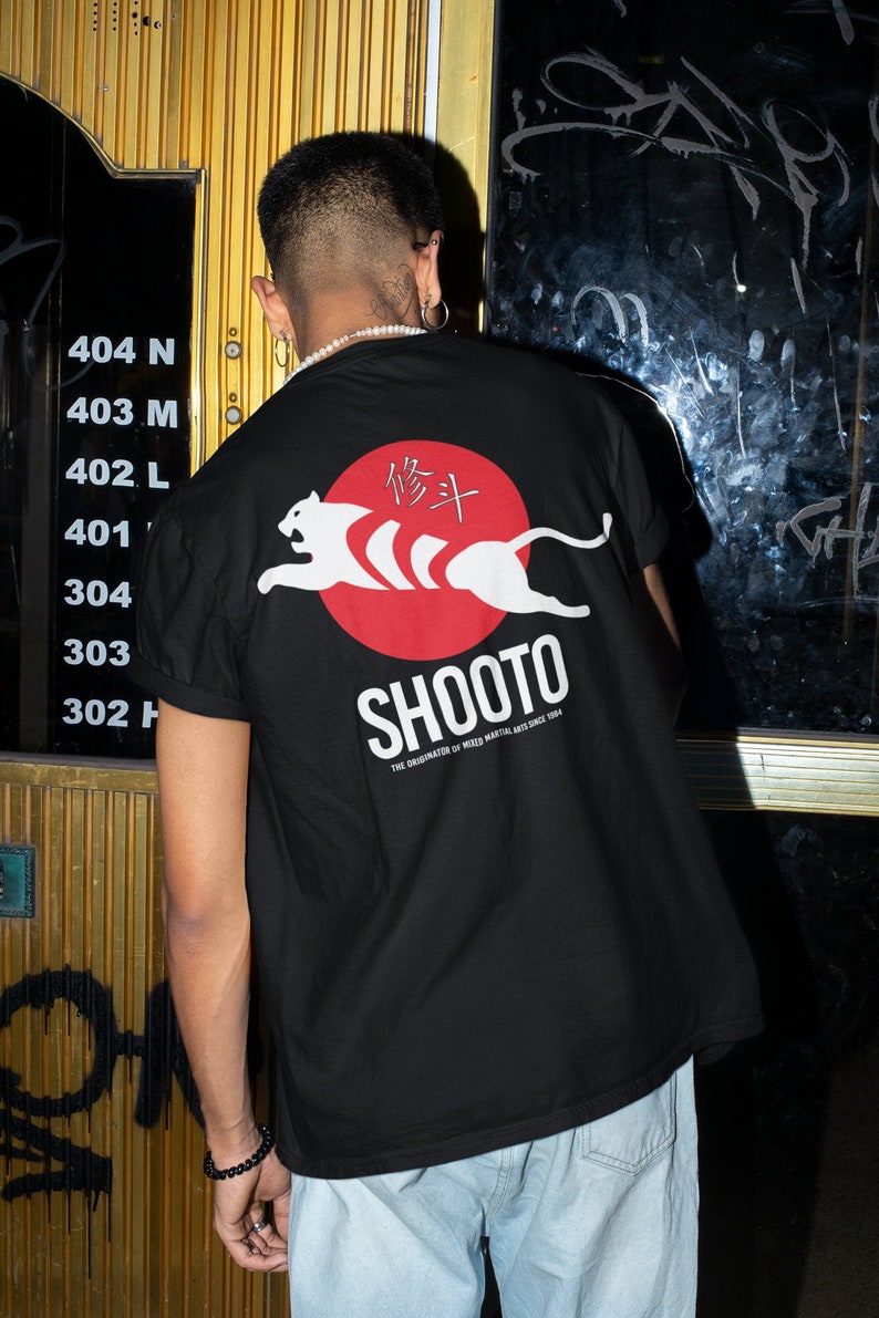 Shooto MMA Japan Graphic Front & Back Unisex T-Shirt image 1