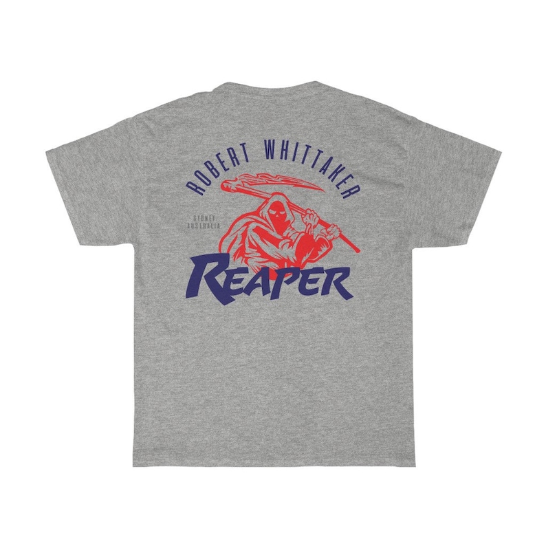 The Reaper Robert Whittaker Bobby Knuckles Fighter Wear Unisex T-Shirt image 6
