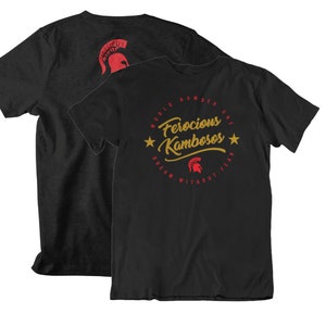 George Kambosos Jr Team Ferocious Graphic Front & Back Unisex T-Shirt image 3