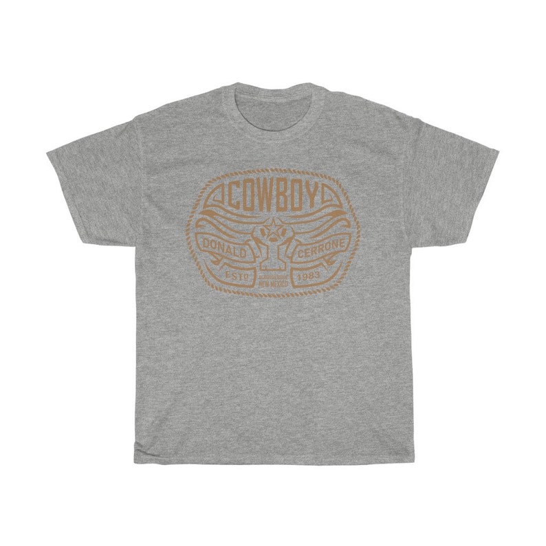 Cowboy Donald Cerrone MMA Fighter Wear Unisex T-Shirt image 5
