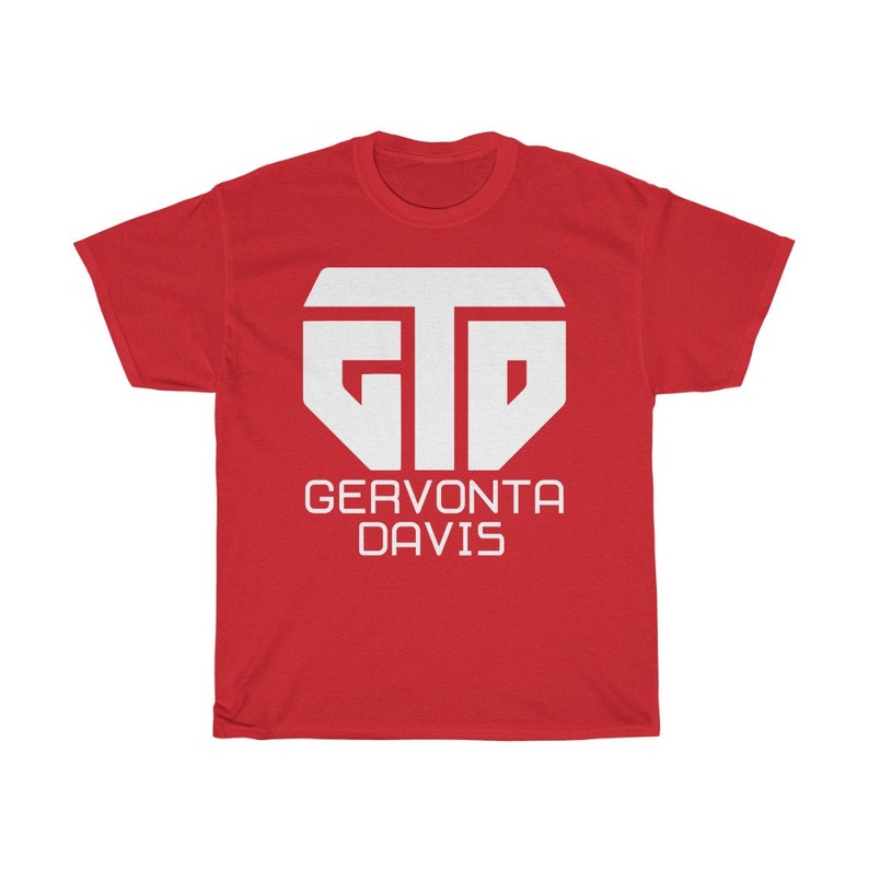 GTD Gervonta Davis Graphic Unisex T-Shirt The One Super Flyweight Champion Red