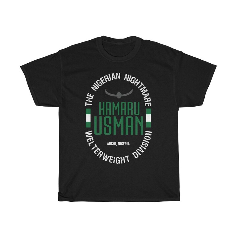 The Nigerian Nightmare Kamaru Usman Graphic Unisex T-Shirt image 3