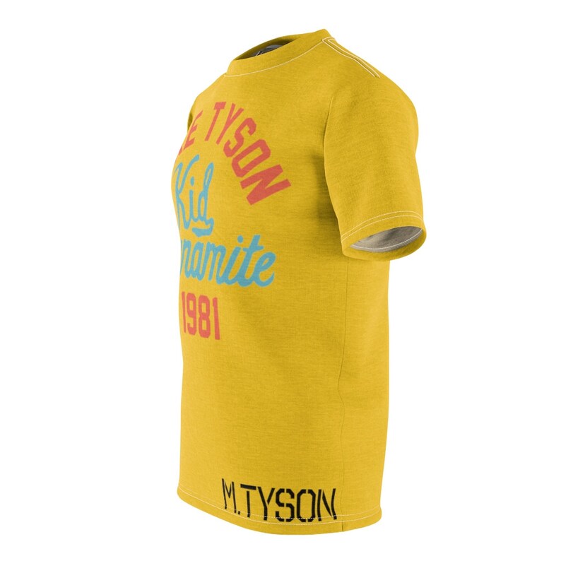 Classic Kid Dynamite Iron Mike Tyson Boxing Legend Men's T-Shirt image 3