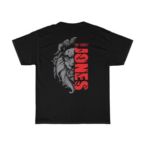 Jon Bones Jones Graphic Fighter Wear Unisex T-Shirt image 4