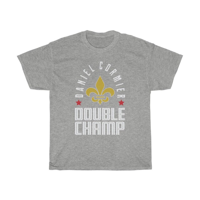 Daniel Cormier DC Double Champ MMA Fighter Wear Unisex T-Shirt Sport Grey