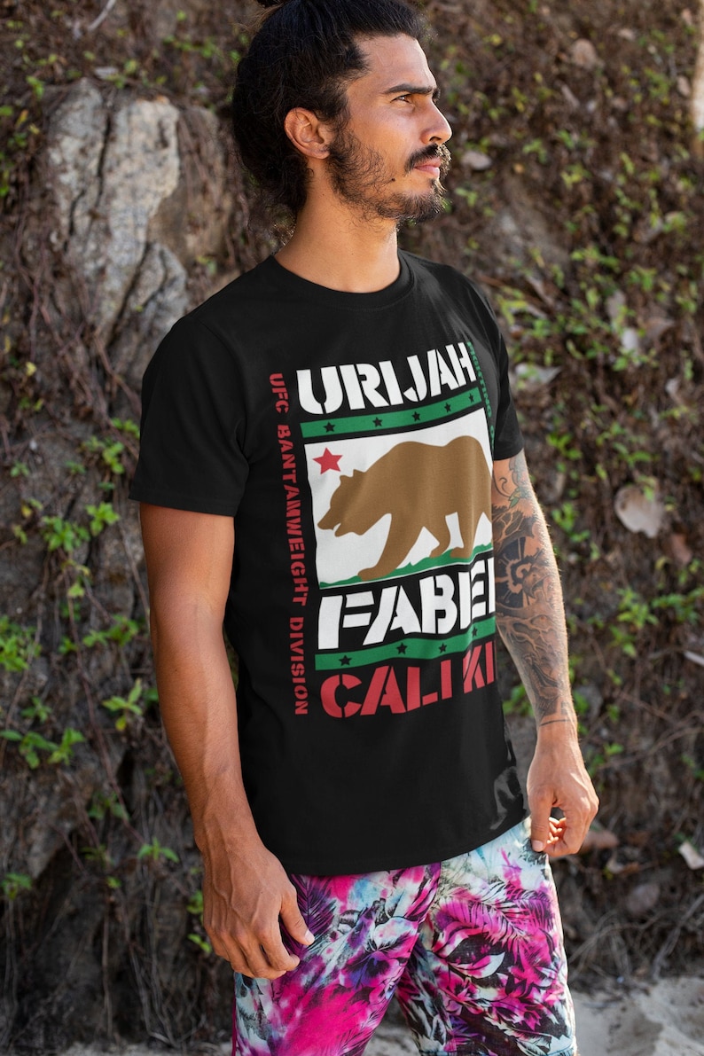 Cali Kid Urijah Faber Graphic Fighter Wear Unisex T-Shirt image 3