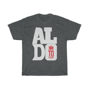 Jose Aldo Graphic MMA Fighter Wear Unisex T-Shirt Dark Heather