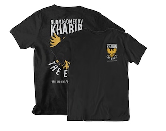 Le T-Shirt Unisexe Eagle Khabib Nurmagomedov Graphic Front & Back