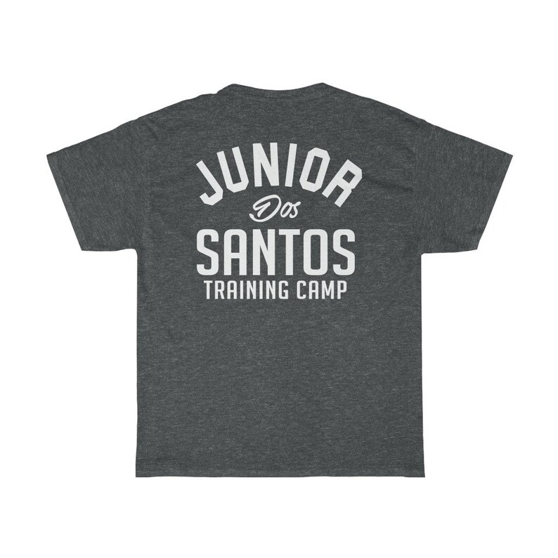 Junior Dos Santos Cigano Graphic Fighter Wear Unisex T-Shirt Dark Heather