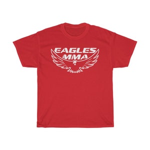 Eagles MMA Club Graphic Unisex T-Shirt Red