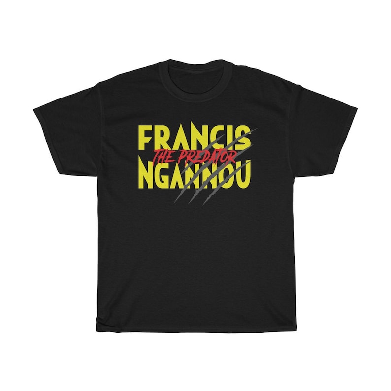 Francis The Predator Ngannou Fighter Wear Unisex T-Shirt image 3