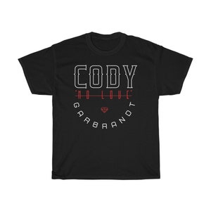Cody Garbrandt No Love Graphic Fighter Wear Unisex T-Shirt image 3
