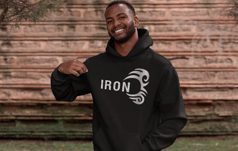 Iron Mike Tyson Tattoo Graphic Unisex Hoodie image 1