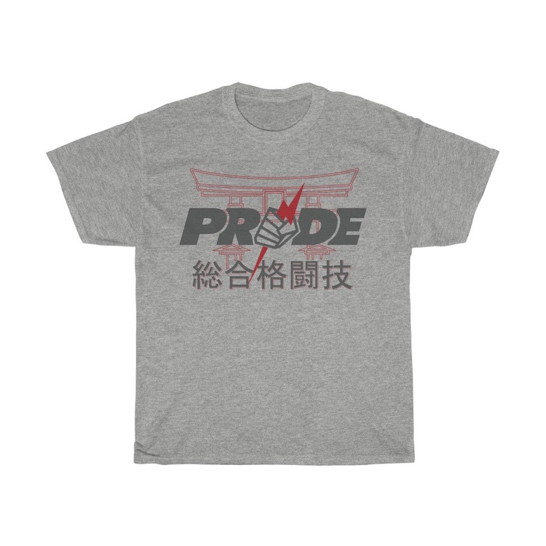 Pride FC Tokyo Japan Classic Graphic MMA Unisex T-Shirt image 3