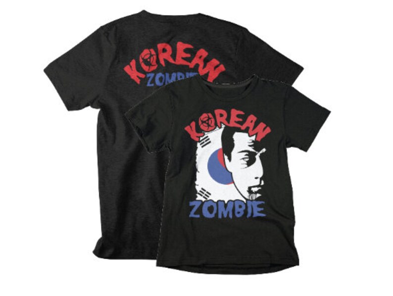 Classic Chan Sung Jung Korean Zombie Graphic MMA Fighter Wear Unisex T-Shirt image 1