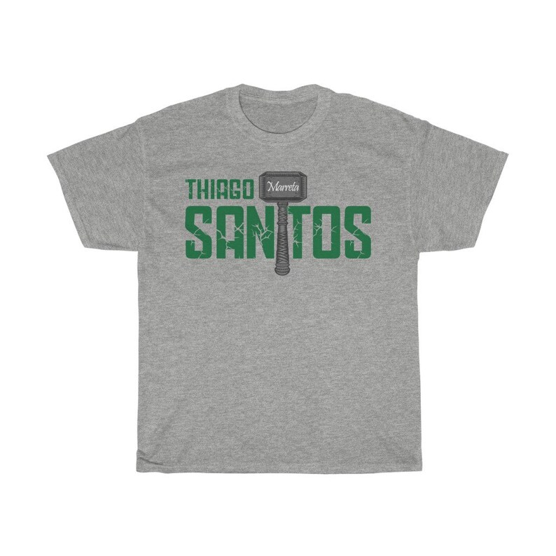 Thiago Marreta Santos Fighter Wear Unisex T-Shirt image 3