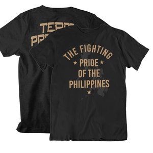 The Fighting Pride of the Philippines Team Pacquiao Unisex T-Shirt Bild 3